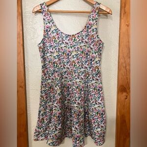 H&M Floral Mini Dress - Multicolor